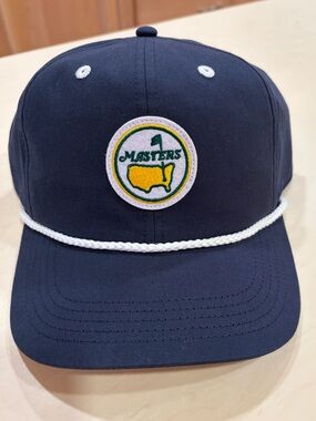 2026 Masters Tournament Navy Rope Logo Hat